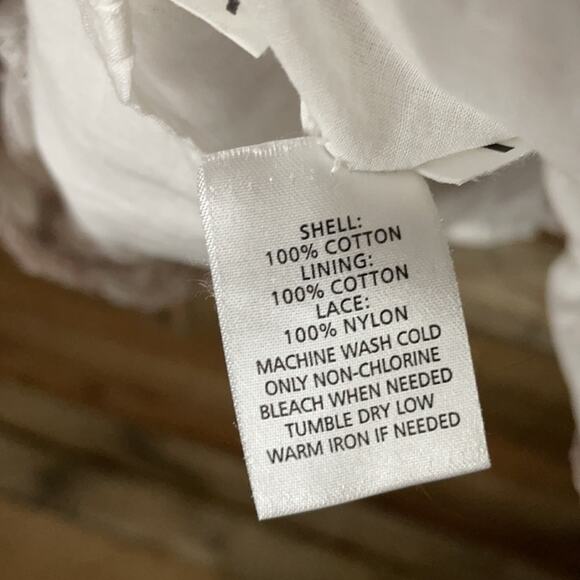 Ann Taylor LOFT Brown White Spaghetti Strap Dress Size 8 - Picture 11 of 12